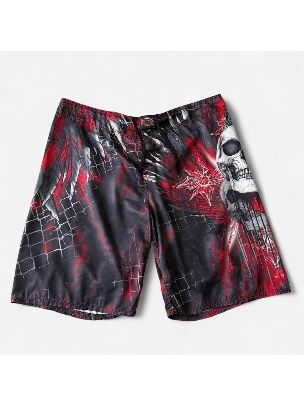 Y2K MMA Elote Skull Shorts EUC SzXL